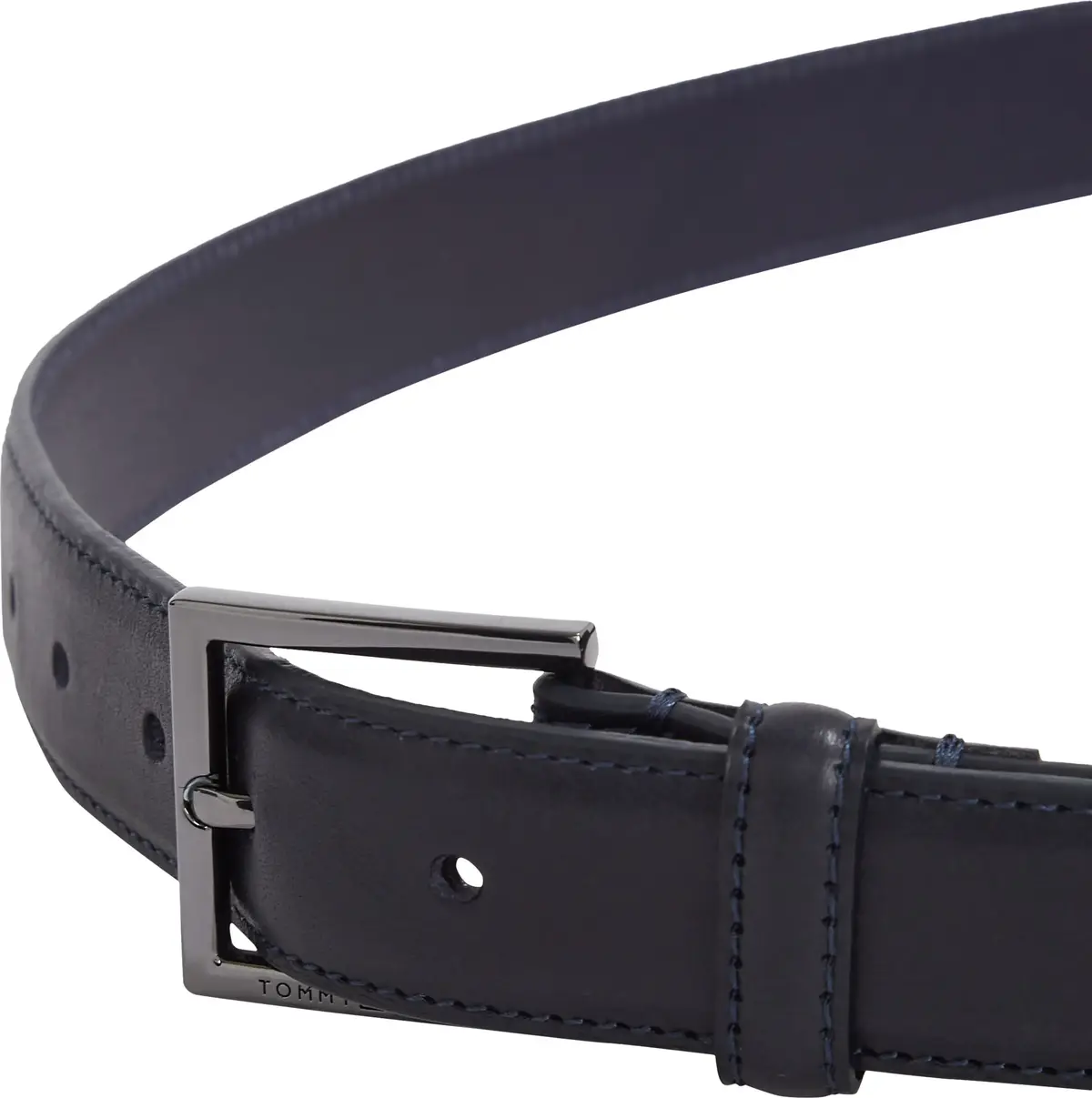 Tommy Hilfiger HUDSON LEATHER 3.0, DW6 Siyah Erkek Kemer