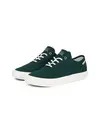 Tommy Hilfiger TH HI VULC LOW OXFOR Yeşil Erkek Spor Ayakkabı & Sneaker