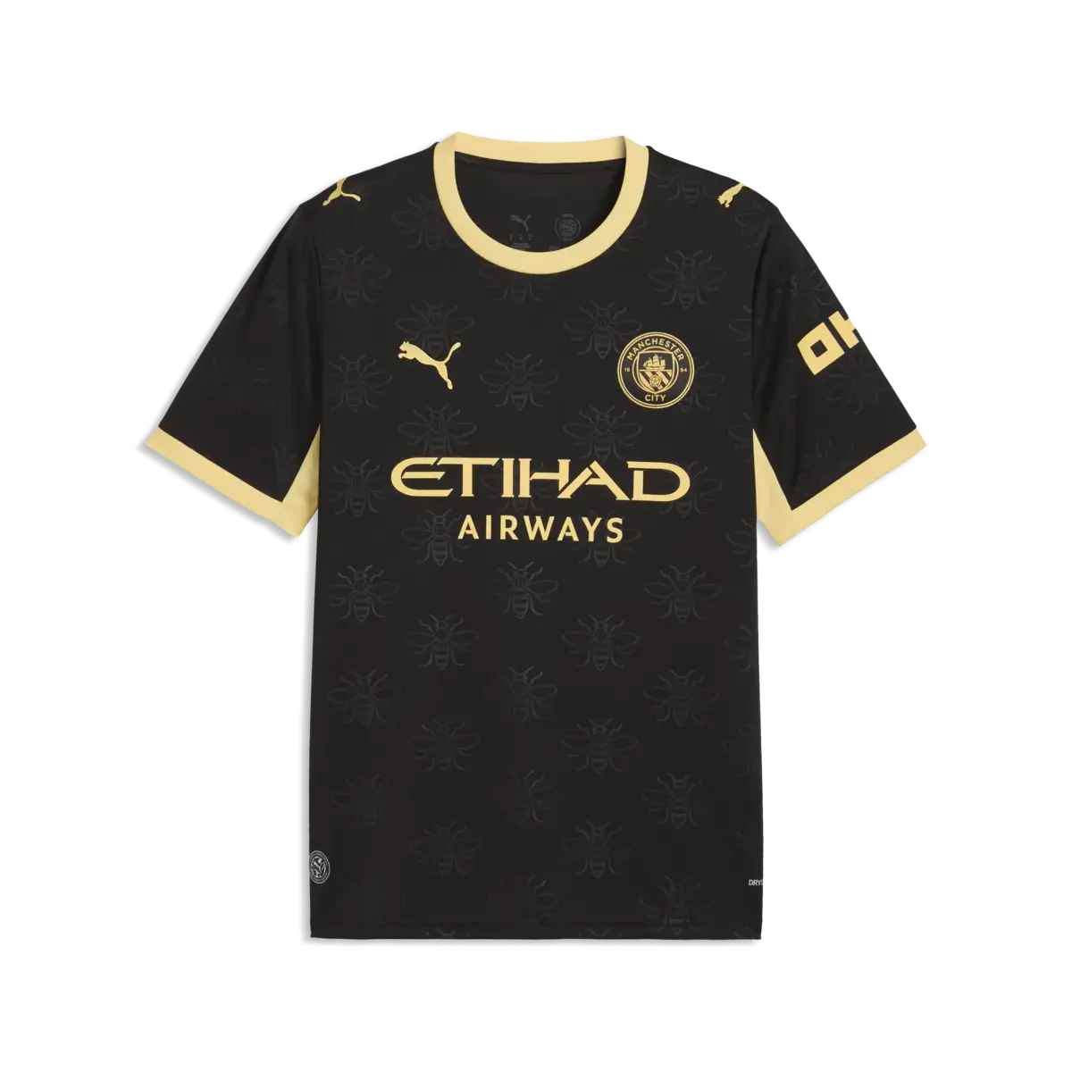 PUMA MCFC Away Jersey Replica Siyah Erkek Forma