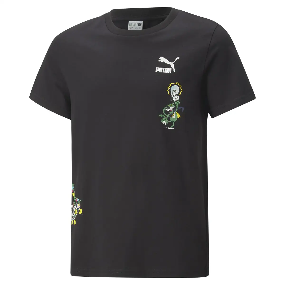 Puma Classıc Super Tee Siyah Çocuk T-shirt