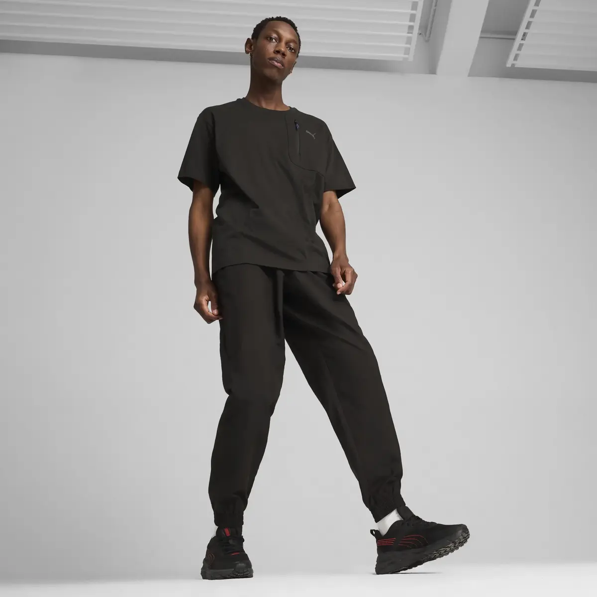 Puma OPEN ROAD Tee Siyah Erkek T-Shirt