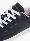 Tommy Hilfiger ESSENTIAL COURT SNEA, DW6 Siyah Kadın Spor Ayakkabı & Sneaker