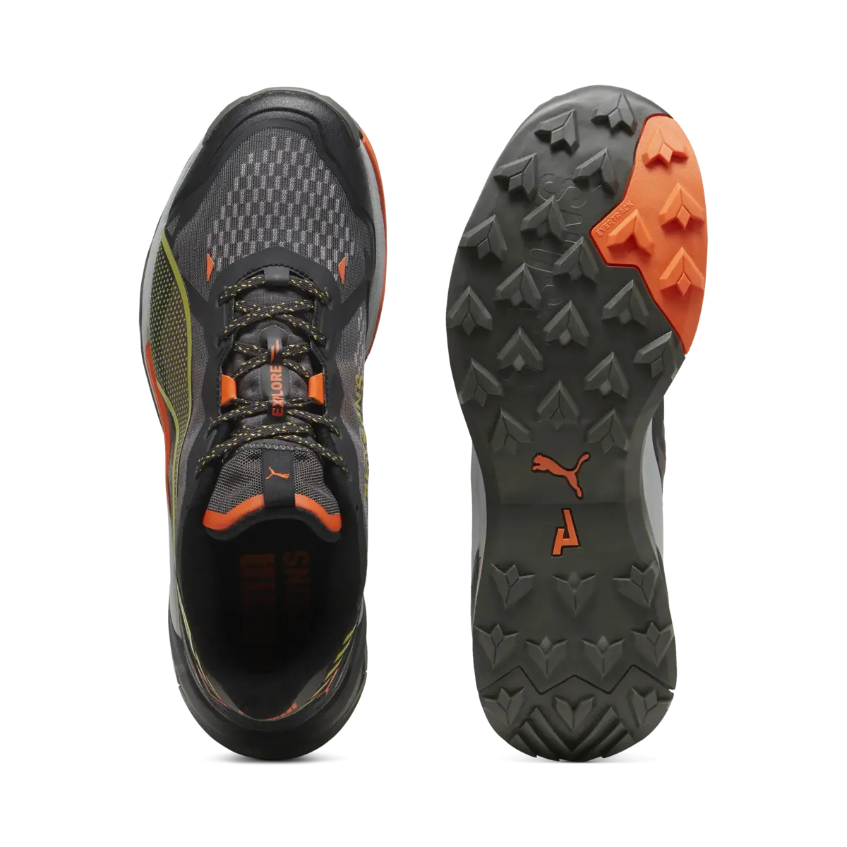 Puma Explore NITRO&trade; 2 Gri Erkek Yürüyüş ve Koşu Ayakkabısı