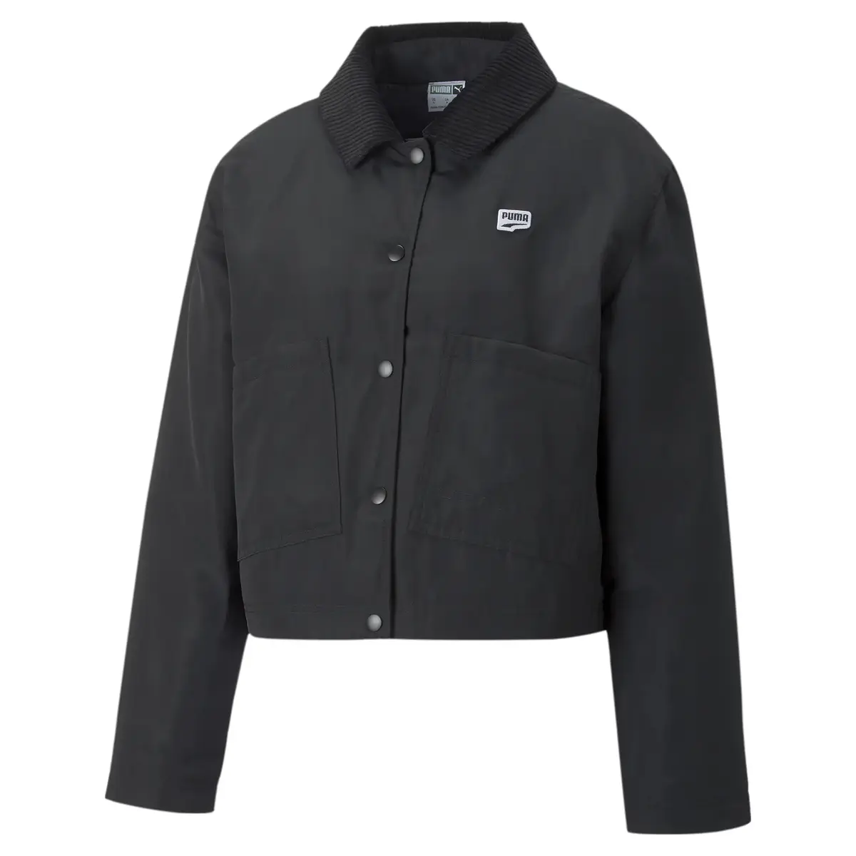 Puma Downtown Padded Coach Jacket Siyah Kadın Ceket