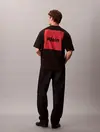 Calvin Klein SS 16S IO CALVIN BOX Siyah Erkek Tişört