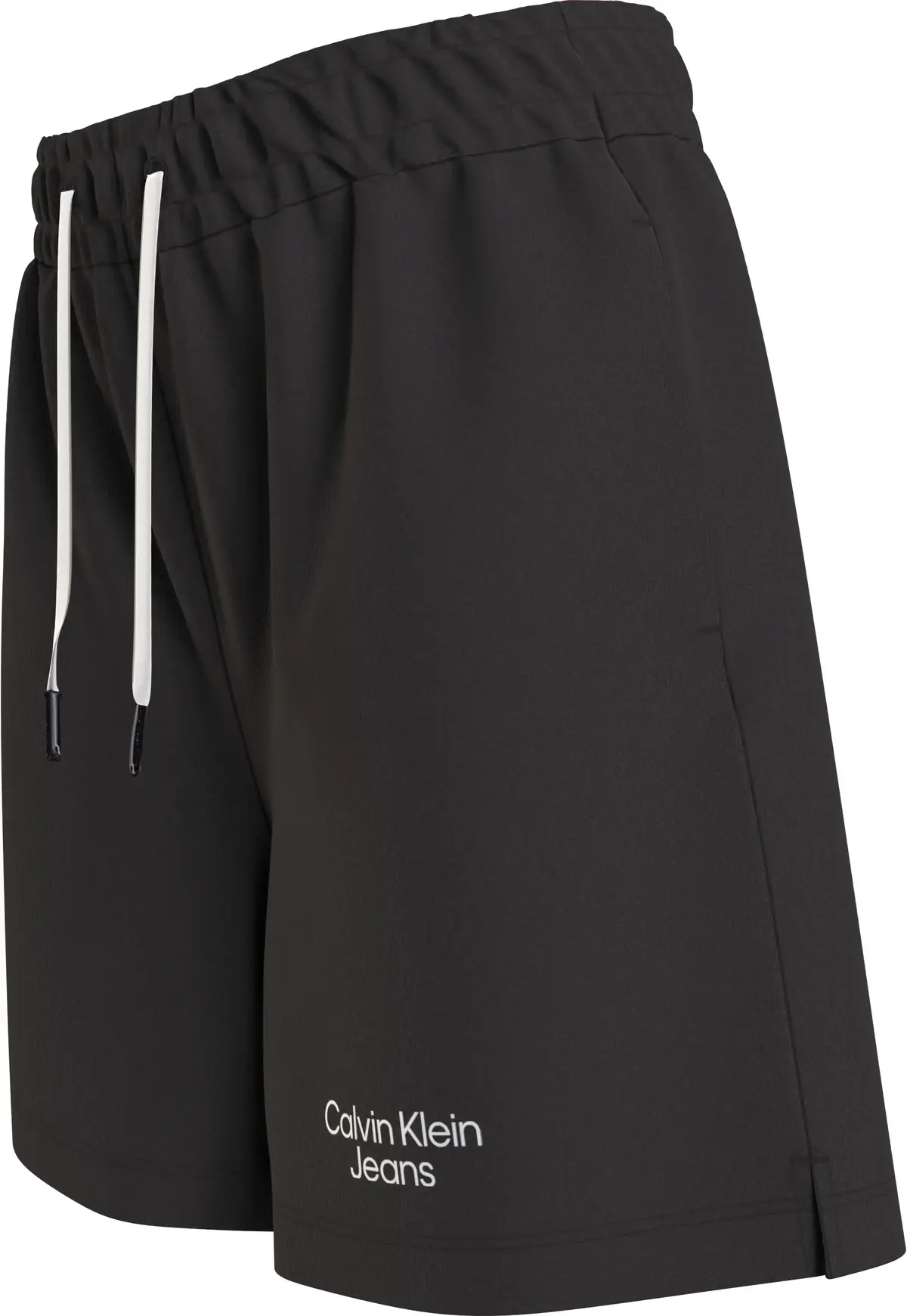 Calvin Klein STACKED LOGO RELAXED Erkek Siyah Şort