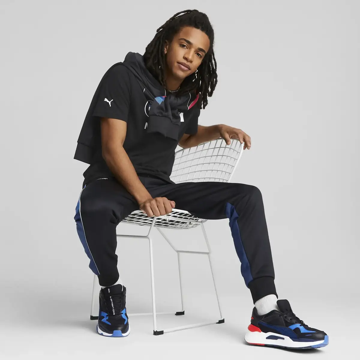 Puma Bmw Mms Mt7 Track Pants Siyah Erkek Eşofman Altı
