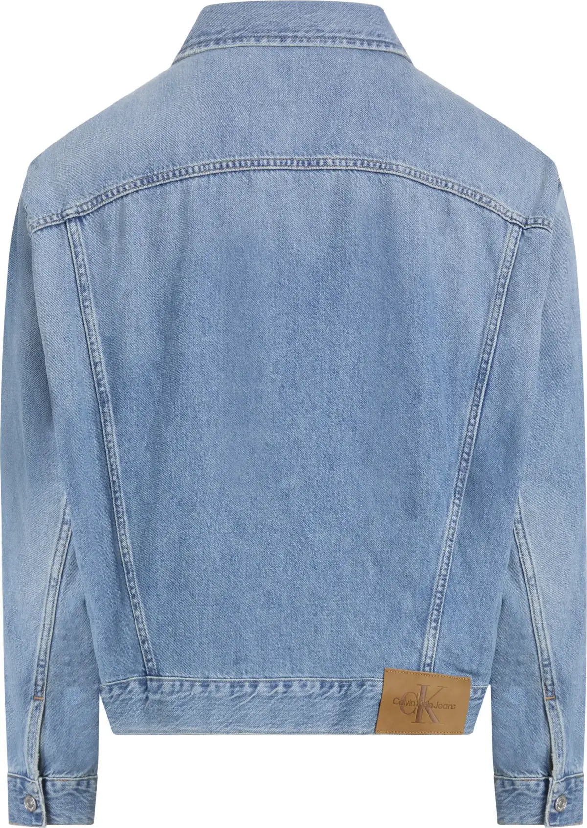 Calvin Klein RELAXED DENIM JACKET, 1A4 Mavi Erkek Kot Ceket