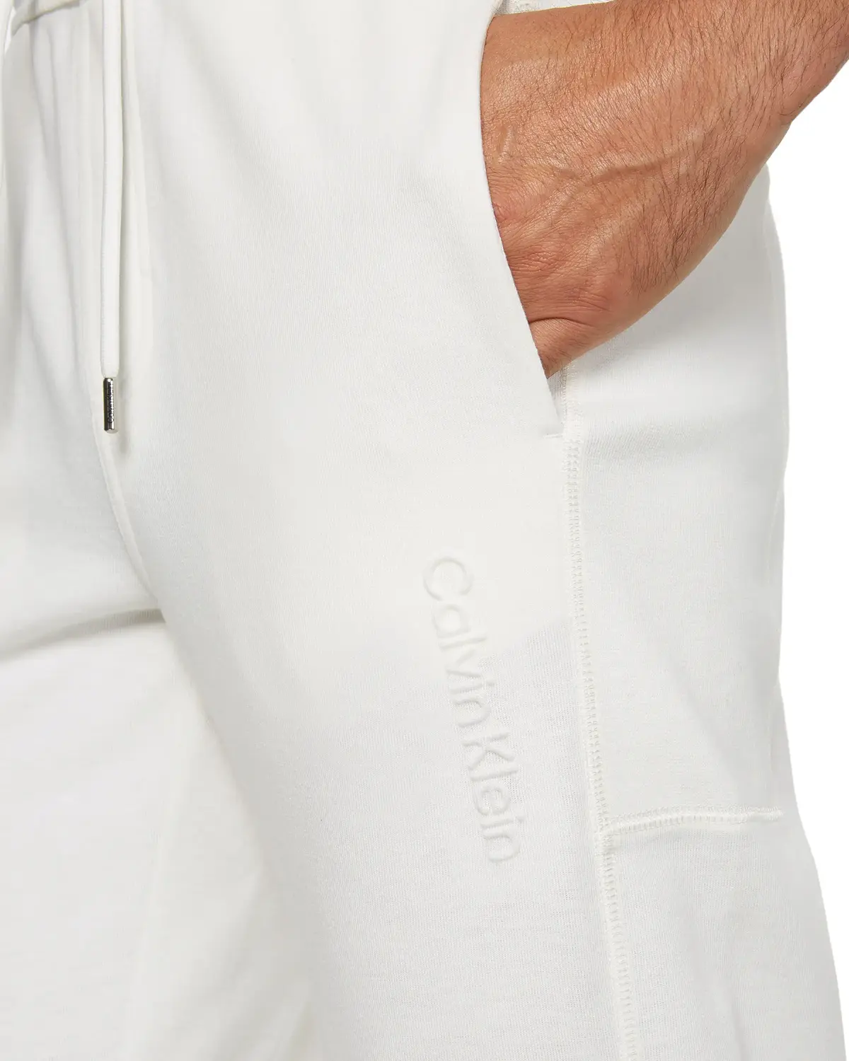 Calvin Klein EMBOSSED LOGO COMFOR Erkek Yeşil Eşofman Altı