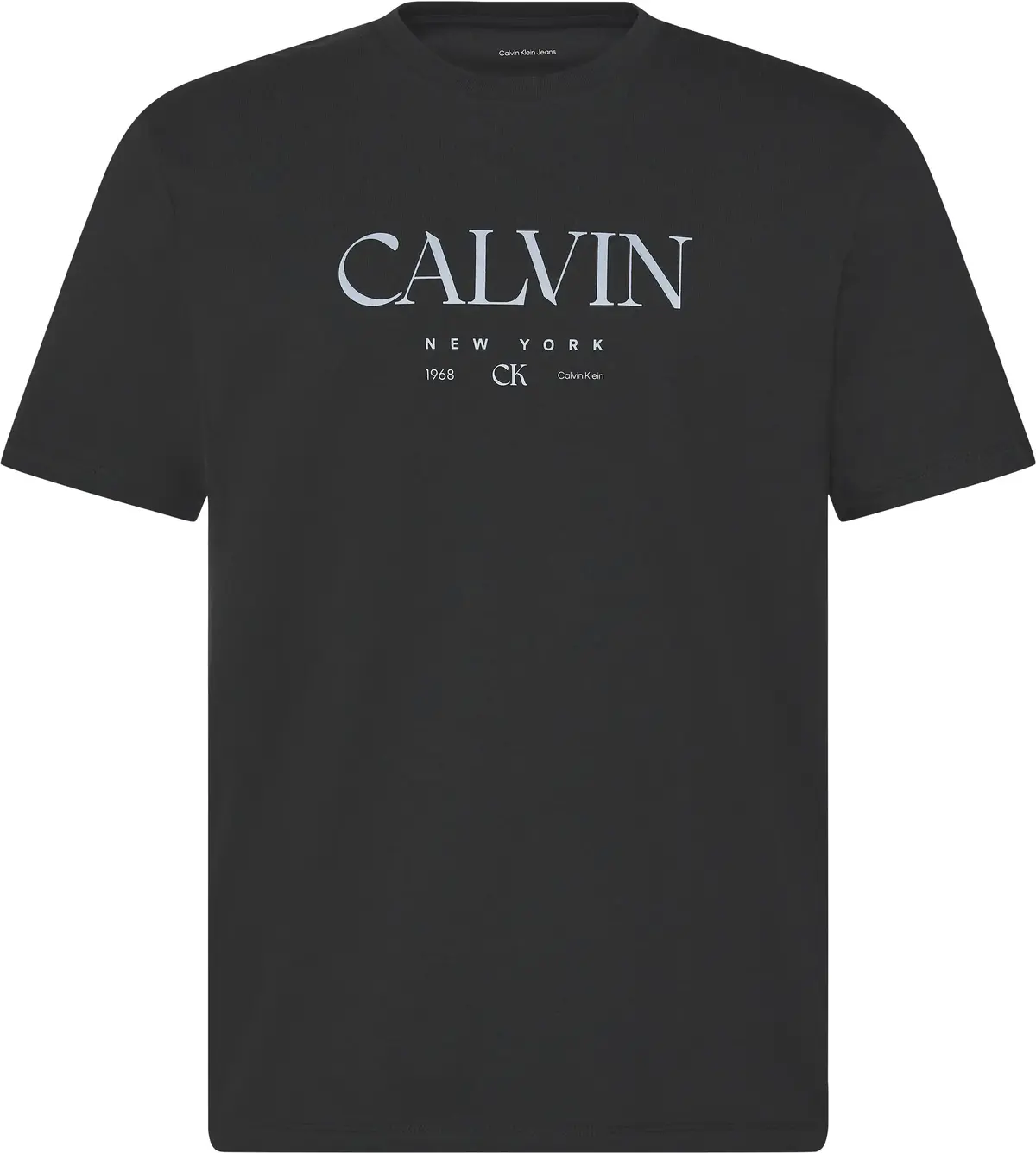 Calvin Klein SS 20S LN CALVIN GRAPHIC TEE Erkek Siyah T-Shirt