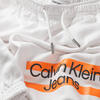 Calvin Klein MAXI BLOCK LOGO SWEA Erkek Beyaz Eşofman Altı