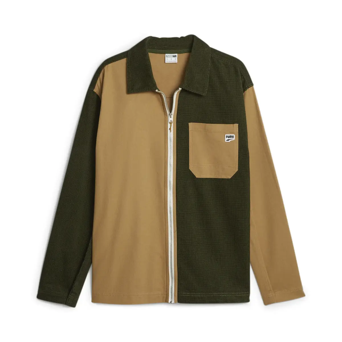 Puma DOWNTOWN Corduroy Shirt Sarı Erkek Ceket