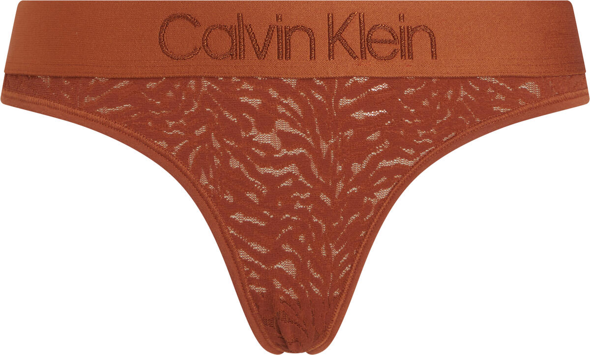 Calvin Klein THONG Kadın Bej Tanga