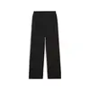 Puma CLASSICS Ribbed Relaxed Pants Siyah Kadın Eşofman Altı