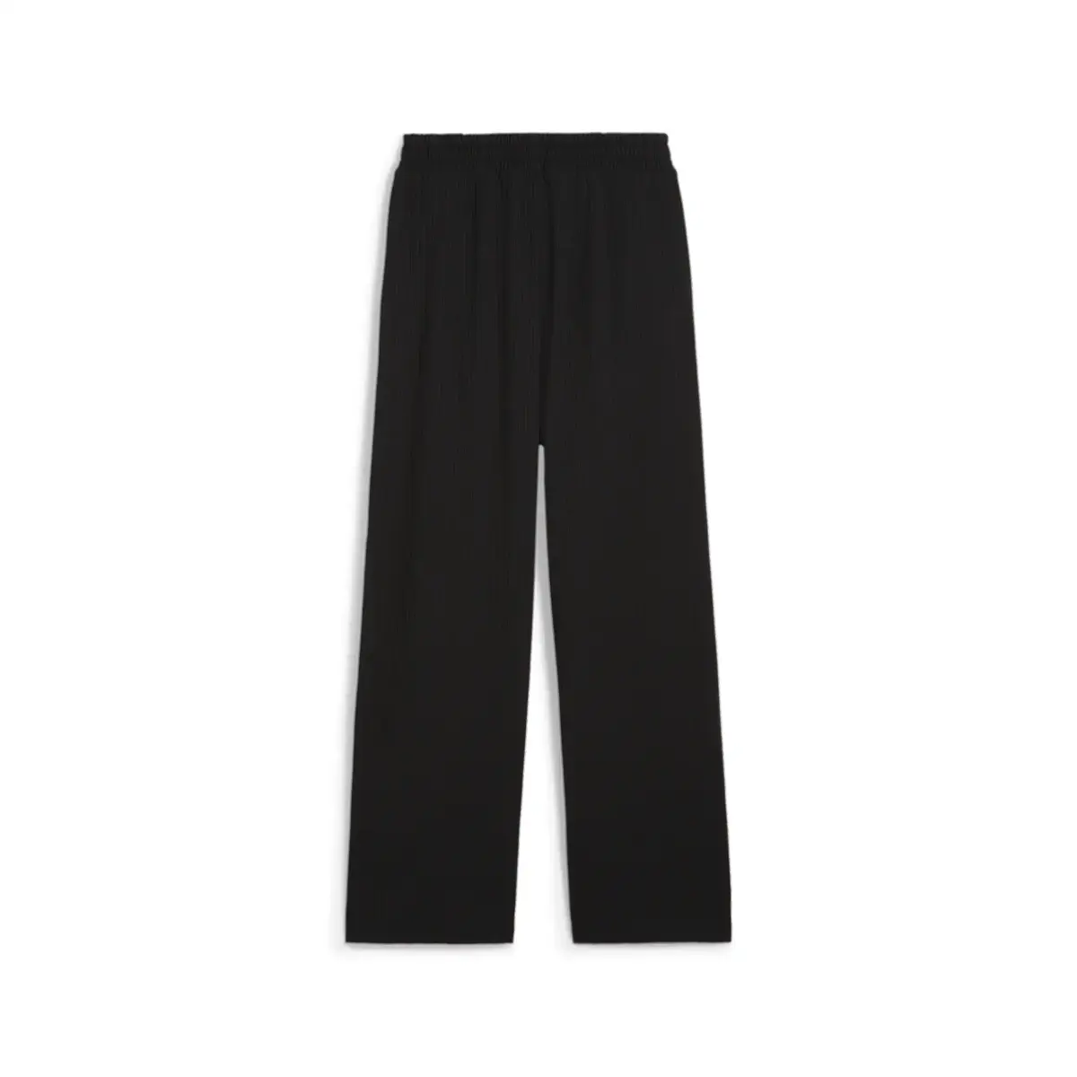 Puma CLASSICS Ribbed Relaxed Pants Siyah Kadın Eşofman Altı