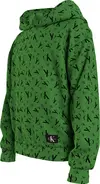 Calvin Klein MONOGRAM GRID AOP HO Erkek Yeşil Hoodie