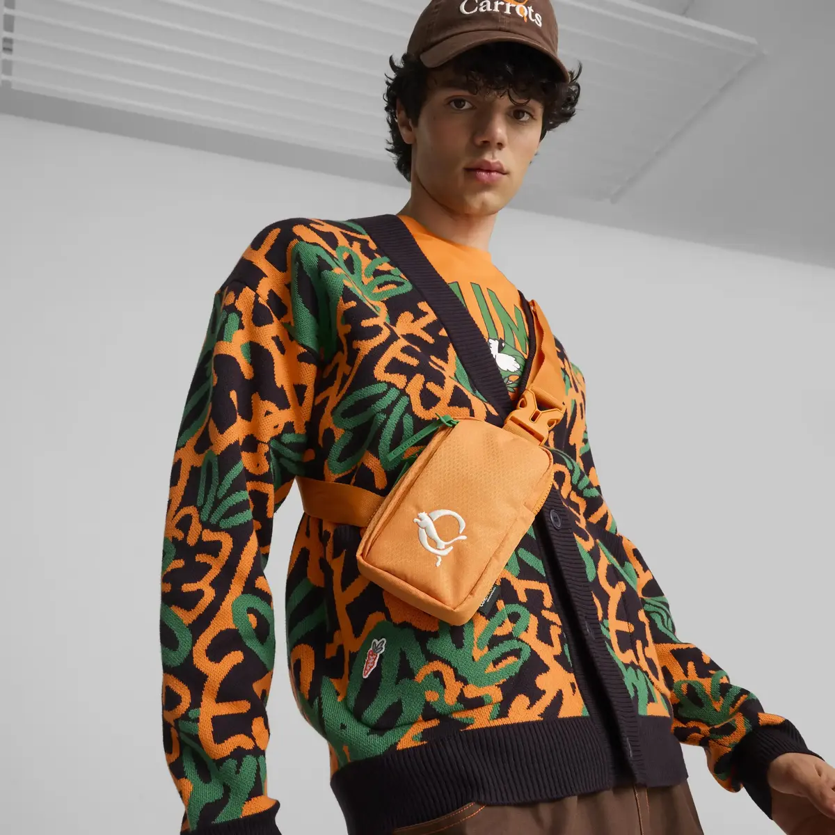 Puma PUMA x CARROTS Front Loader Turuncu Unisex Çapraz Çanta