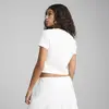 Puma WARDROBE ESS Baby Tee Beyaz Kadın Crop