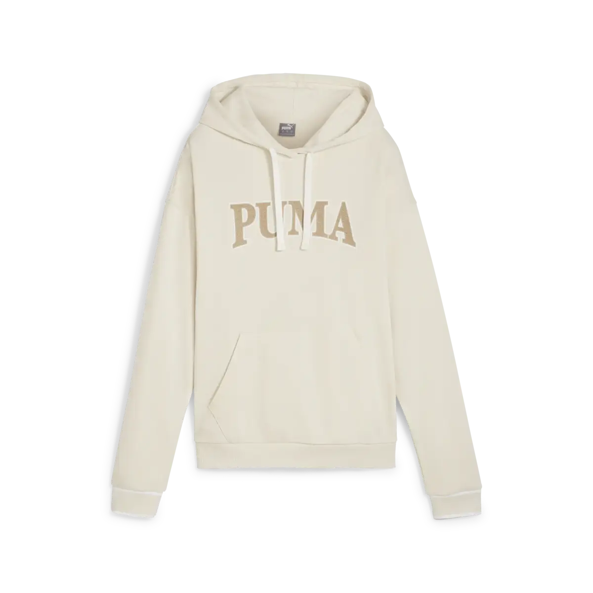 PUMA SQUAD Hoodie TR Krem Kadın Kapüşonlu Sweatshirt
