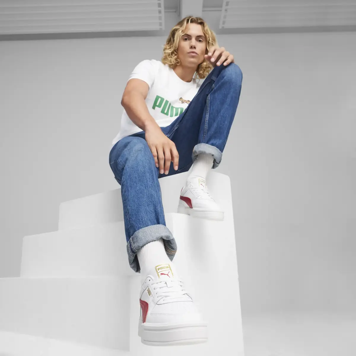 Puma CA Pro Classic Beyaz Unisex Spor Ayakkabı & Sneaker