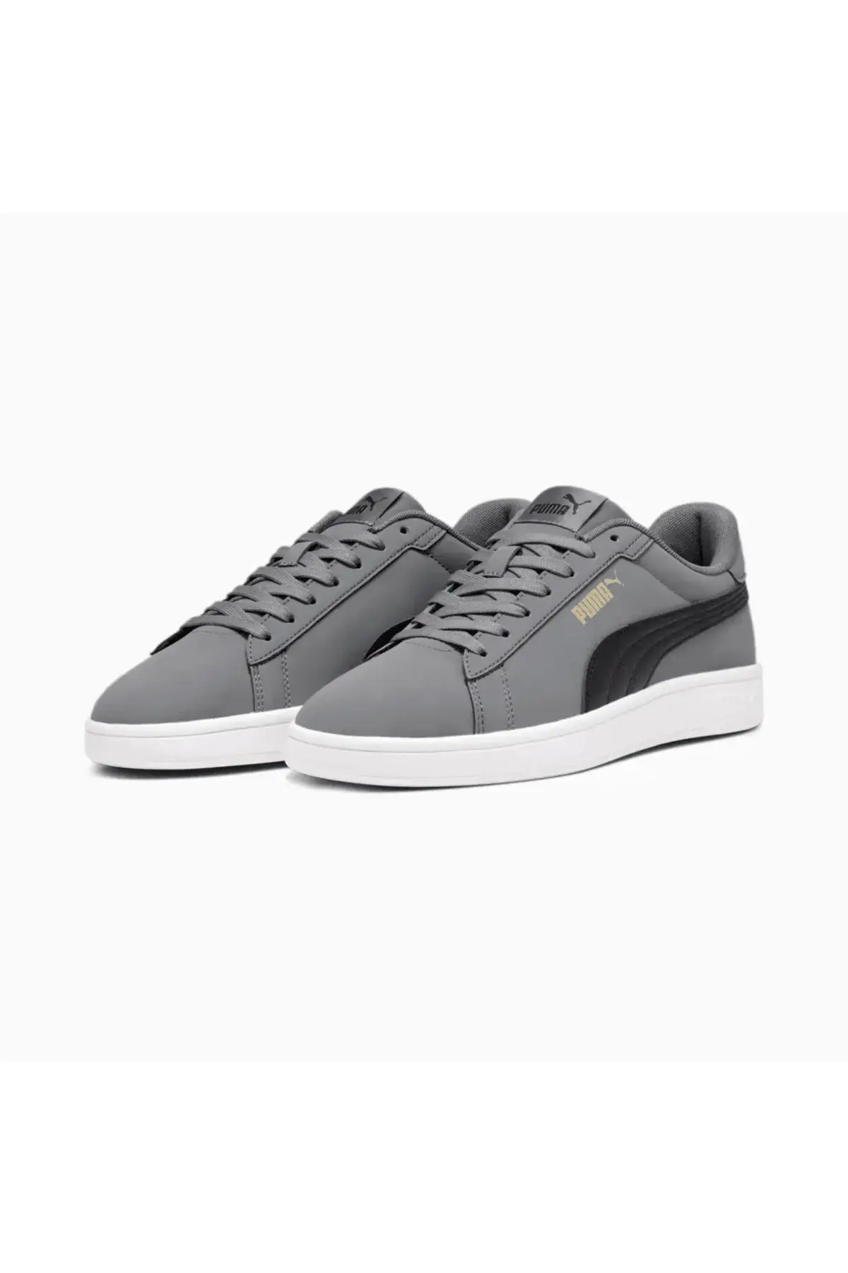 Puma Smash 3.0 Buck Koyu Gri Unisex Günlük Spor Ayakkabı