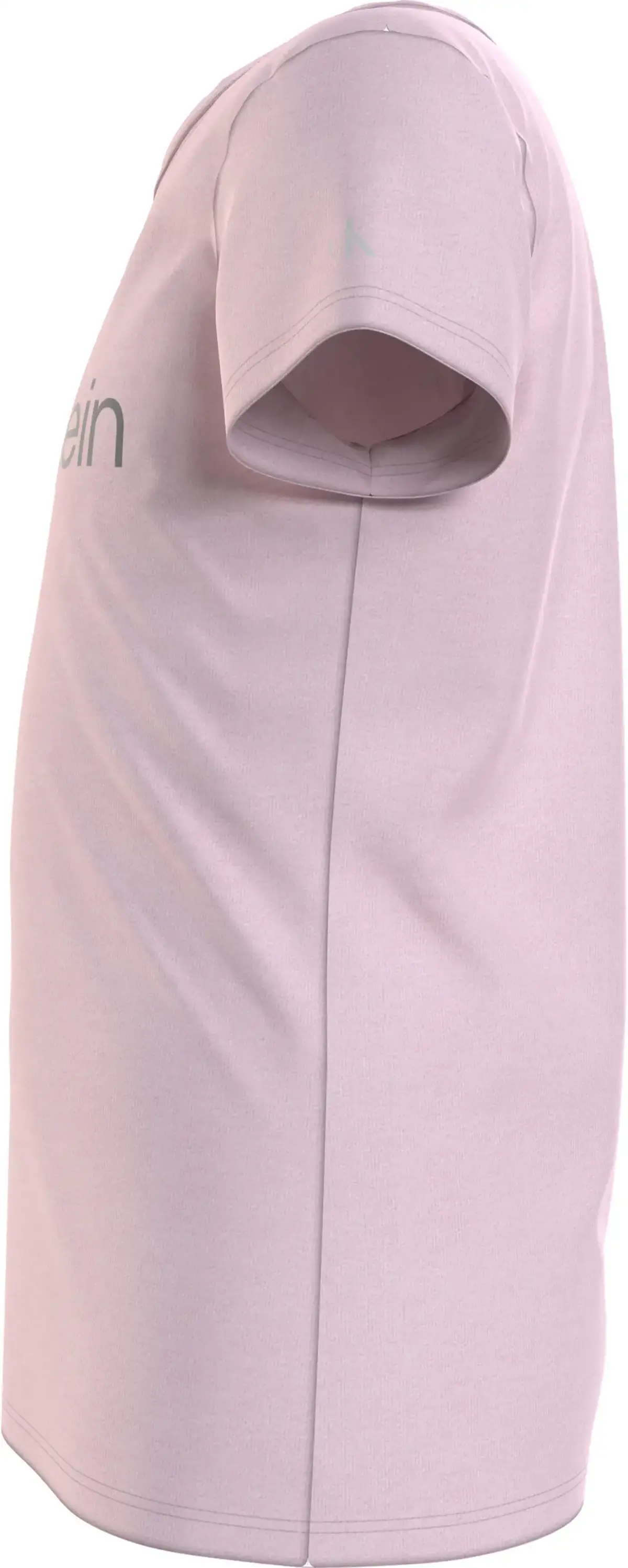 Calvin Klein INST SILVER LOGO SLI Kadın Pembe T-Shirt