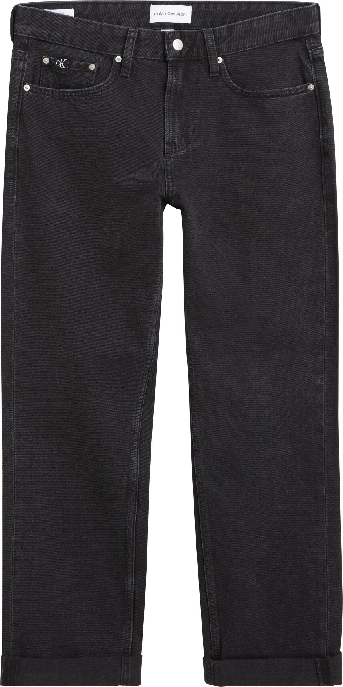 Calvin Klein 90'S STRAIGHT Erkek Antrasit Kot Pantolon