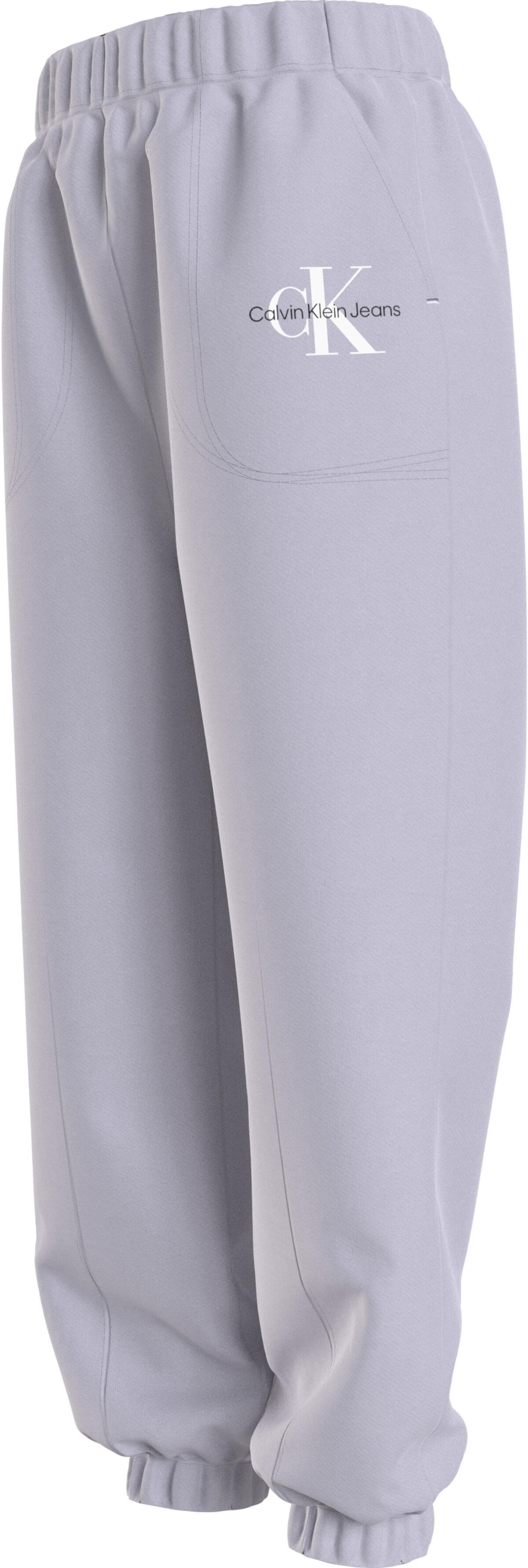 Calvin Klein MONOGRAM OFF PLACED Kadın Lila Eşofman Altı
