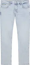 Calvin Klein SLIM STRAIGHT Erkek Mavi Kot Pantolon