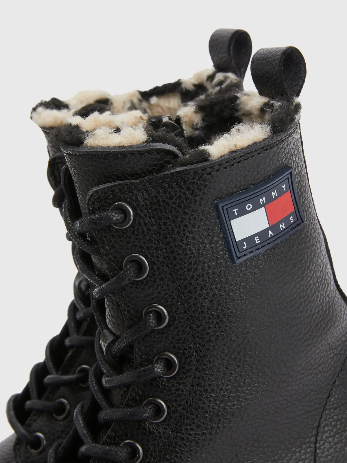 Tommy Hilfiger TOMMY JEANS URBAN WA Kadın Siyah Bot