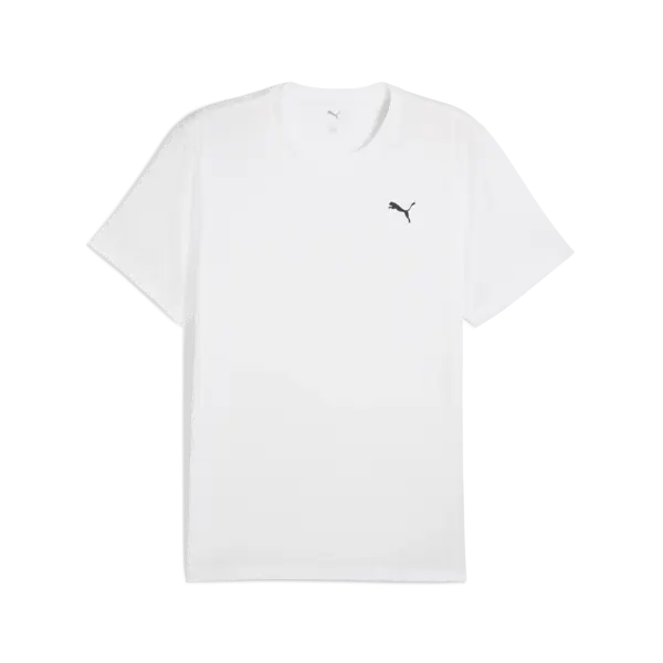 Puma M TAD ESS SOLID CAT TEE LC Beyaz Erkek T-Shirt