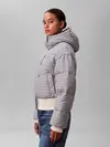 Calvin Klein YD NYLON INSULATED D, 5GE Siyah Kadın Mont