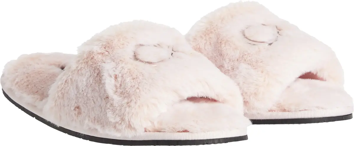 Calvin Klein SLIPPER SANDAL FUR Kadın Pembe Terlik