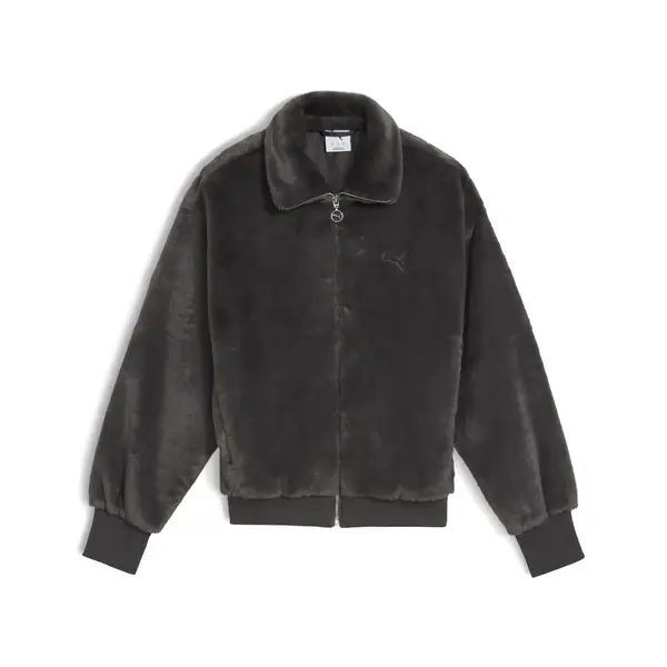 Puma Soft Fleece jacket Gri Kadın Mont