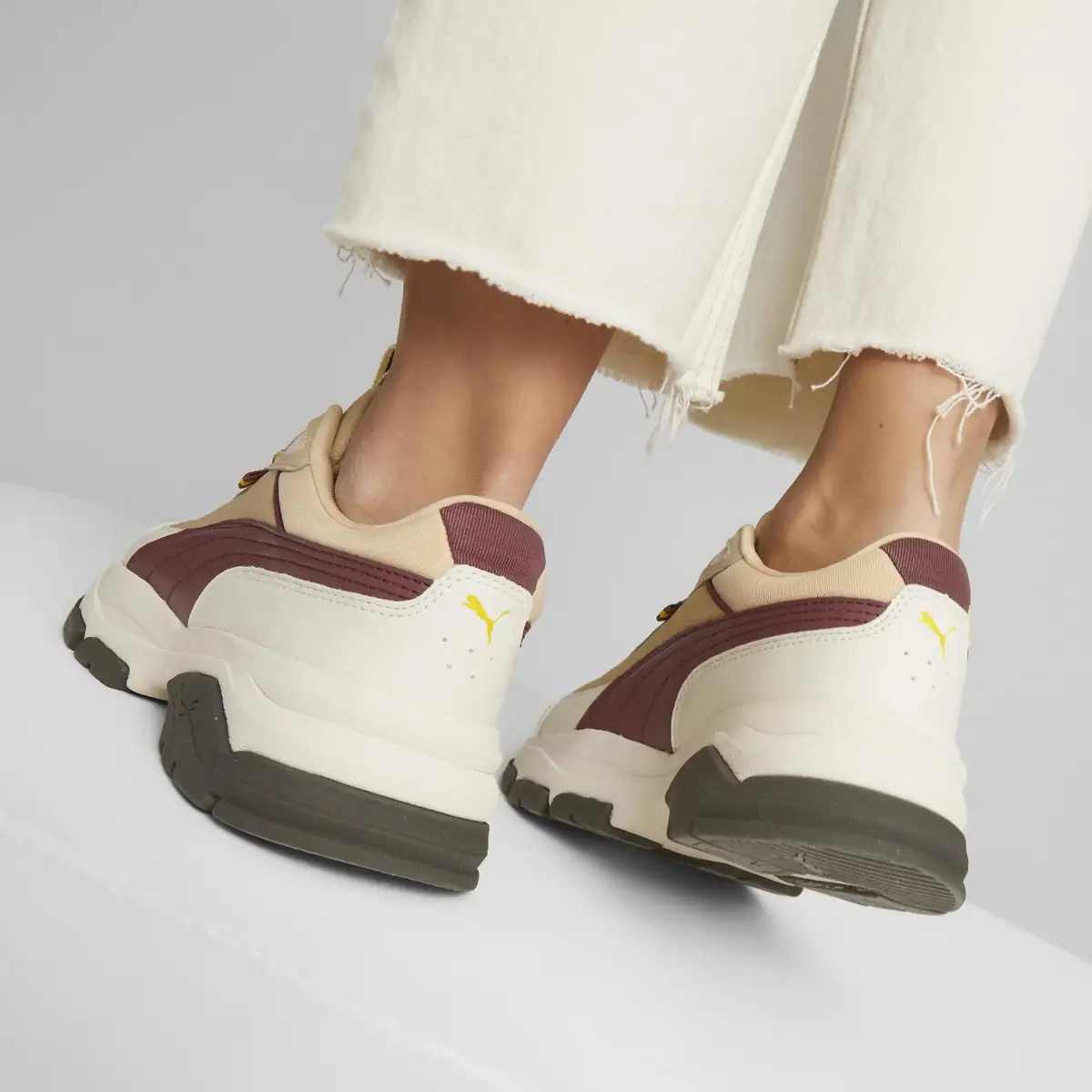 Puma Cassia Via Granola Bej Kadın Günlük Spor Ayakkabı