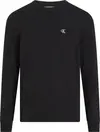 Calvin Klein MODERN CREW NECK SWE Erkek Siyah Sweatshirt