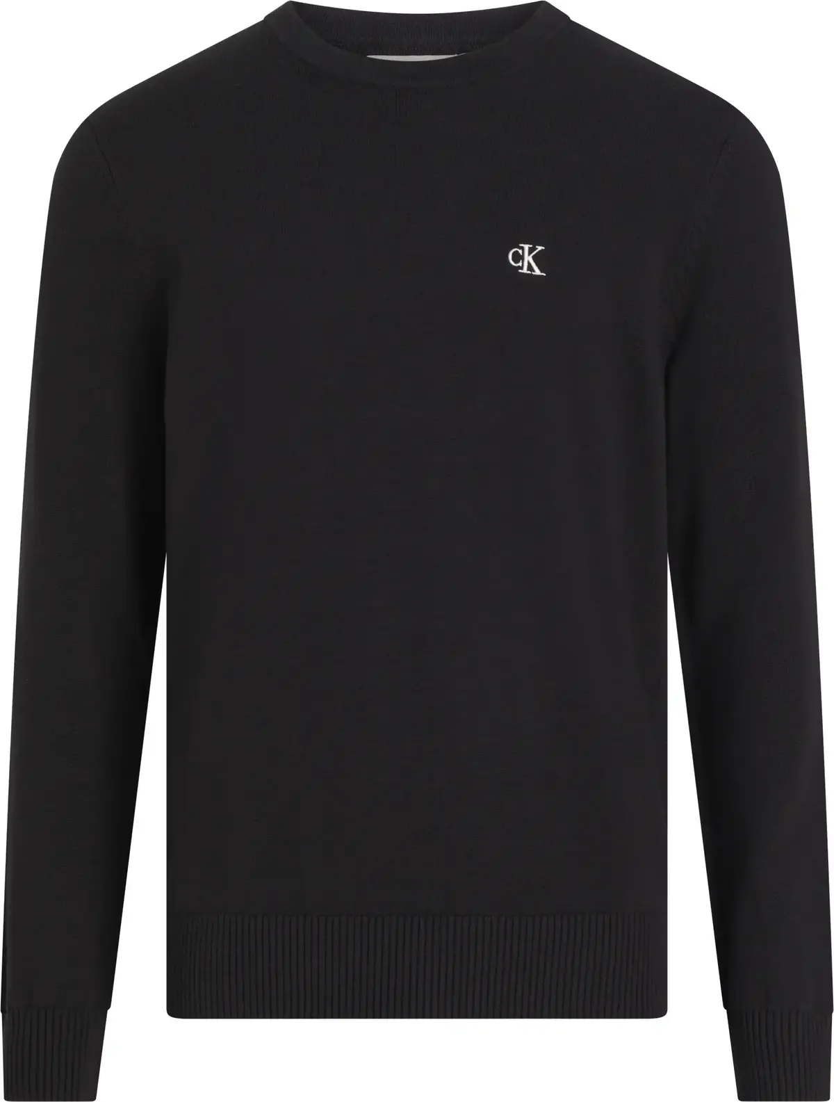 Calvin Klein MODERN CREW NECK SWE Erkek Siyah Sweatshirt