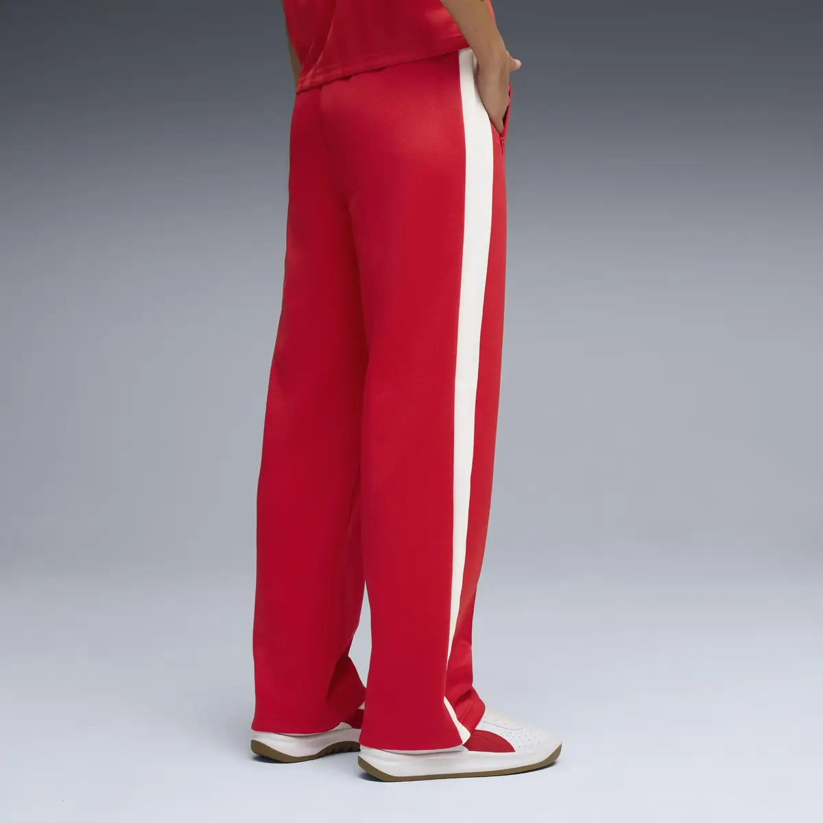 Puma T7 ALWAYS ON Straight Pants Kırmızı Kadın Eşofman Altı