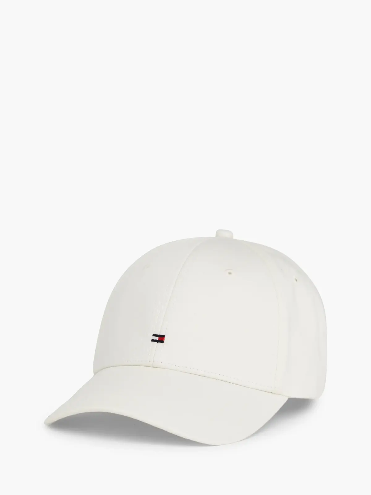 Tommy Hilfiger TH FLAG COTTON 6 PAN Erkek Beyaz Şapka