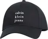 Calvin Klein CKJ SEASONAL PRINTED, UB1 Siyah Erkek Şapka