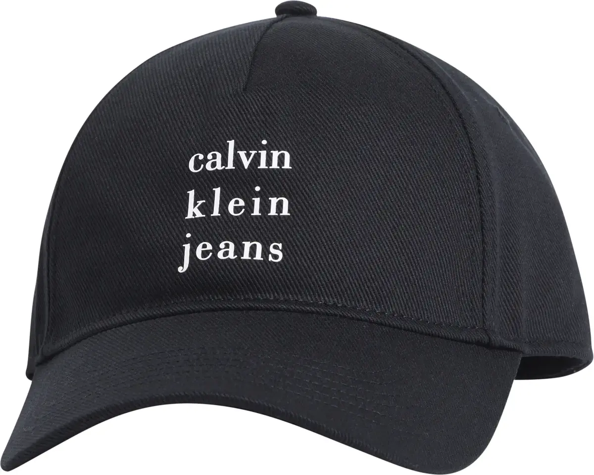 Calvin Klein CKJ SEASONAL PRINTED, UB1 Siyah Erkek Şapka
