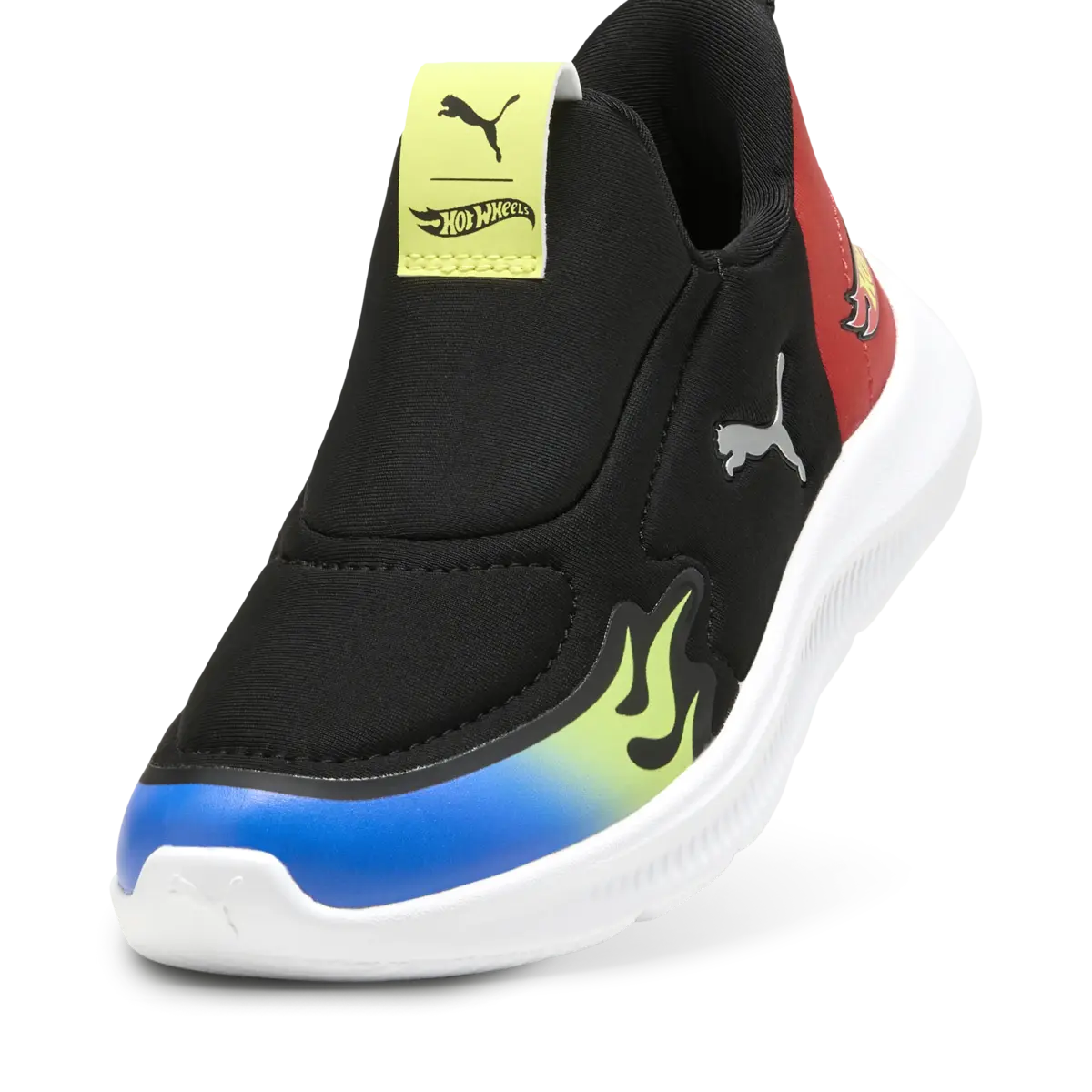 Puma PumaFnRacr2SLIPTECH HtWhlsPS Siyah Çocuk Spor Ayakkabı
