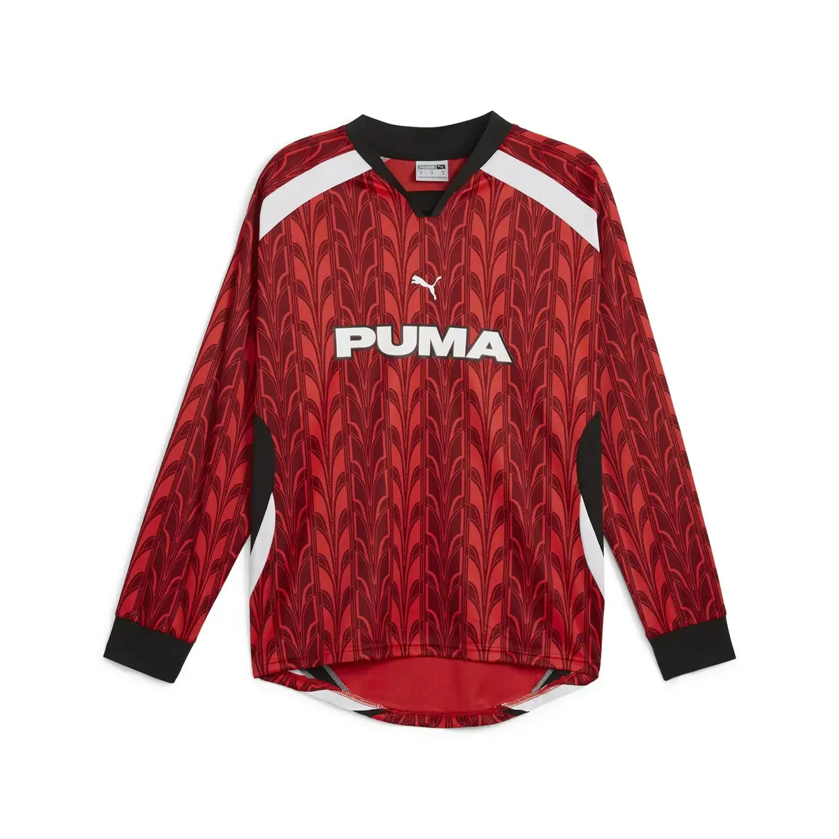 Puma FOOTBALL JERSEY Longsleeve Bordo Erkek Forma