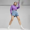 Puma PUMA TEAM Cropped Hoodie Mor Kadın Hoodie
