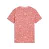 Puma FLAMING LOVE AOP Tee Pembe Unisex T-Shirt & Polo