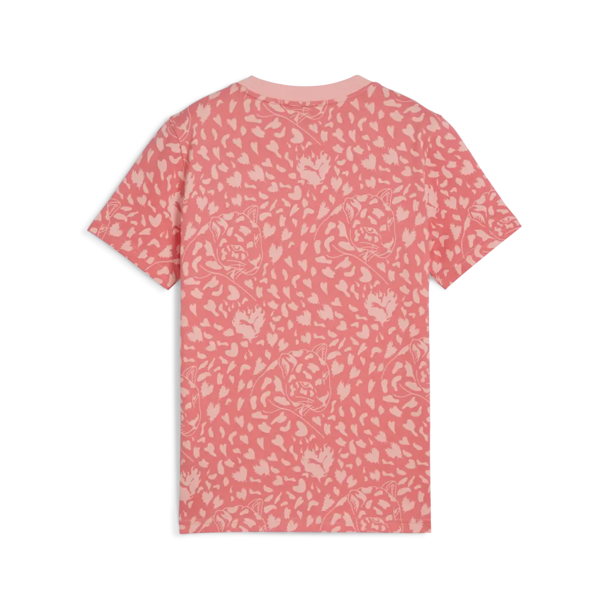 Puma FLAMING LOVE AOP Tee Pembe Unisex T-Shirt & Polo