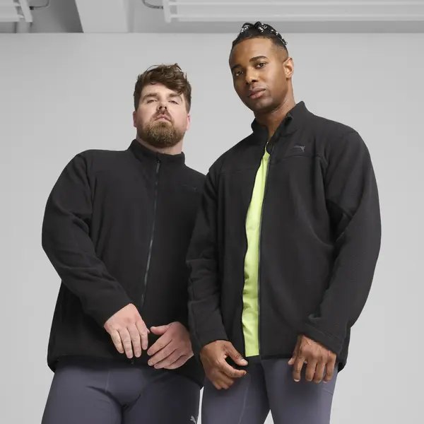 Puma WINTER TECH FLEECE JACKET M Siyah Erkek Mont