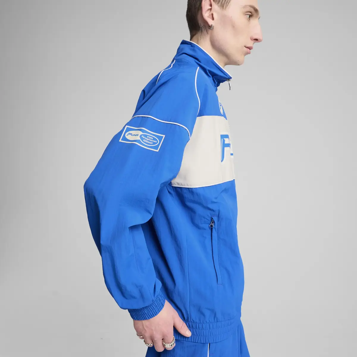 PUMA SDS Relaxed Track Jacket Mavi Erkek Ceket