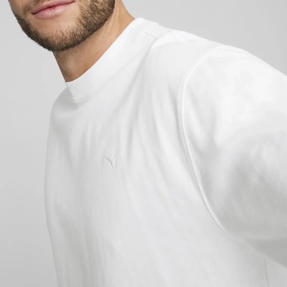 PUMA MMQ Tee Beyaz Erkek T-Shirt