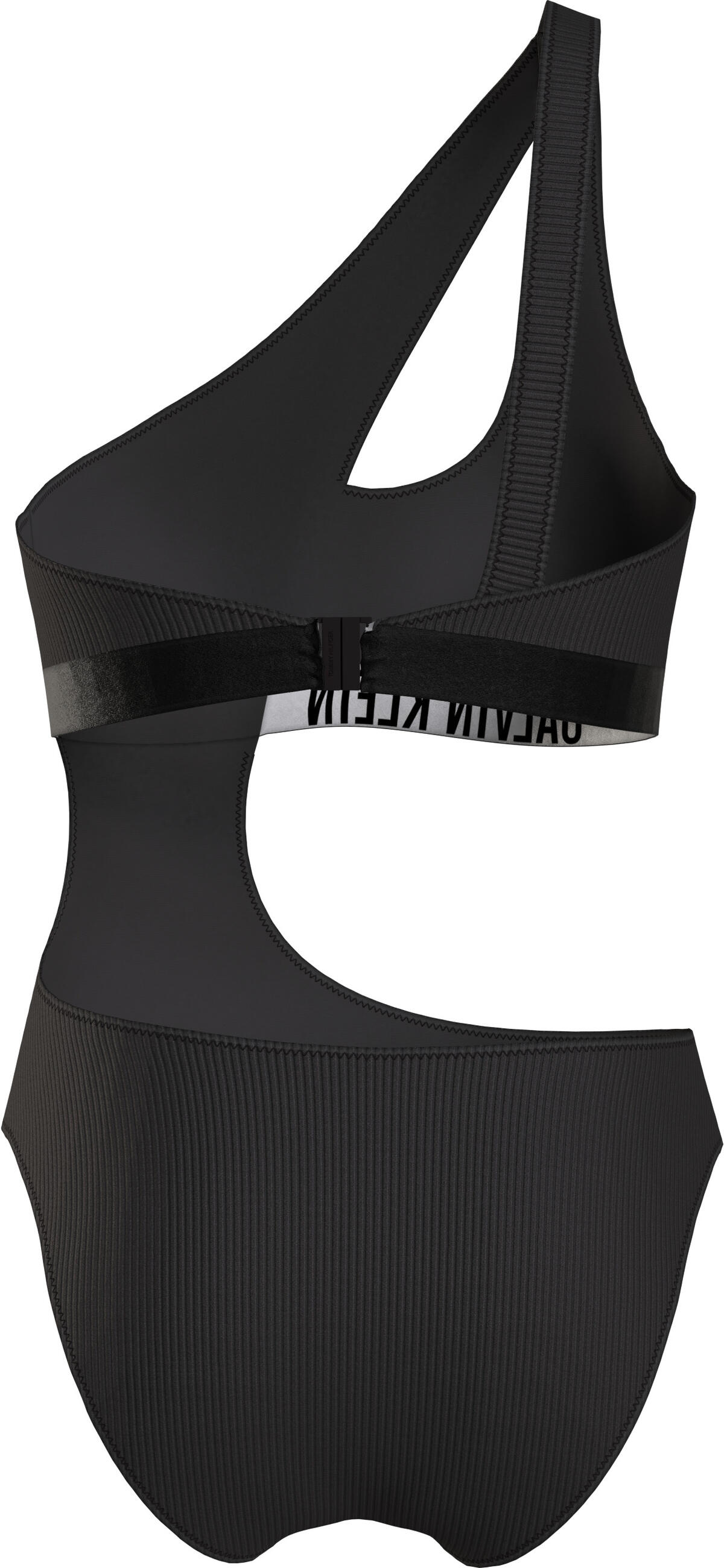 Calvin Klein CUT OUT ONE PIECE Kadın Siyah Mayo